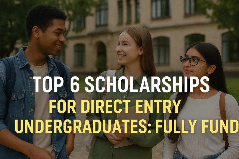 scholarships for direct entry 