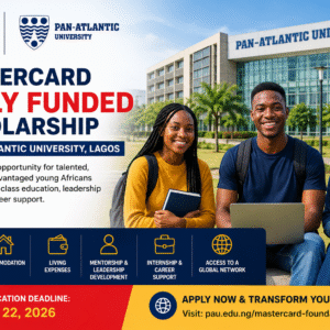 Mastercard Fully Funded Scholarship
