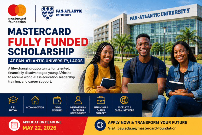 Mastercard Fully Funded Scholarship